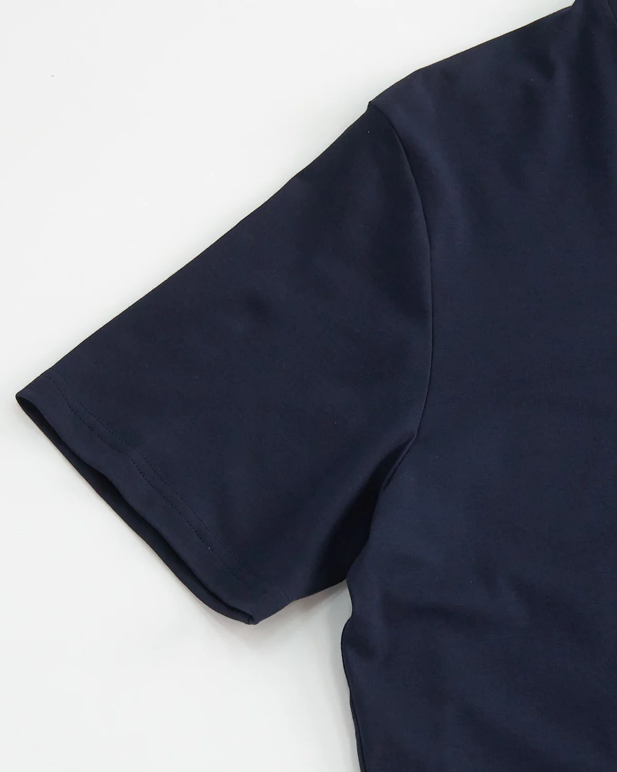 Navy Modern Fit 4Flex Knit T-Shirt - Image 5