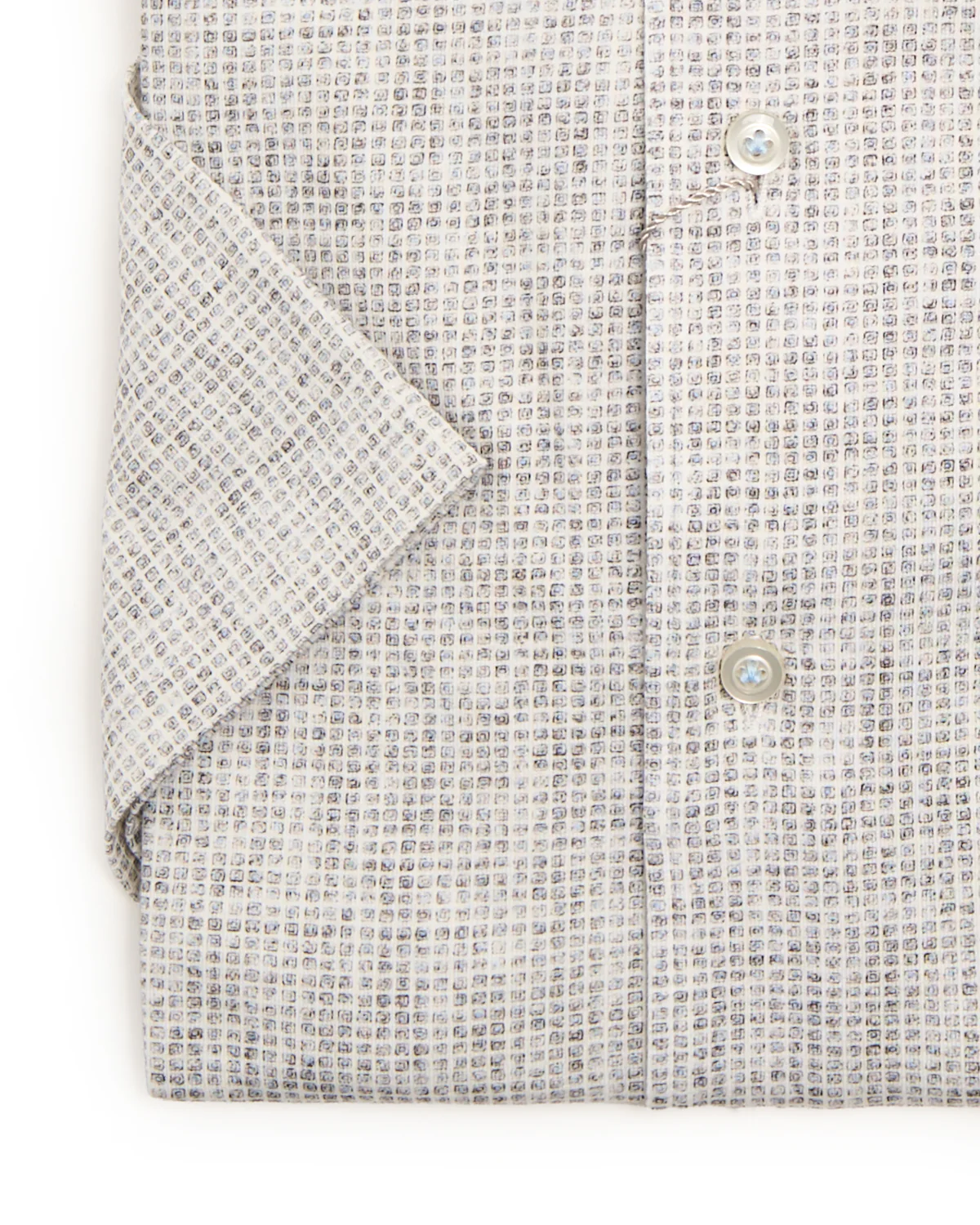 Short Sleeve Jersey Knit Modern Fit Shirt - Image 3