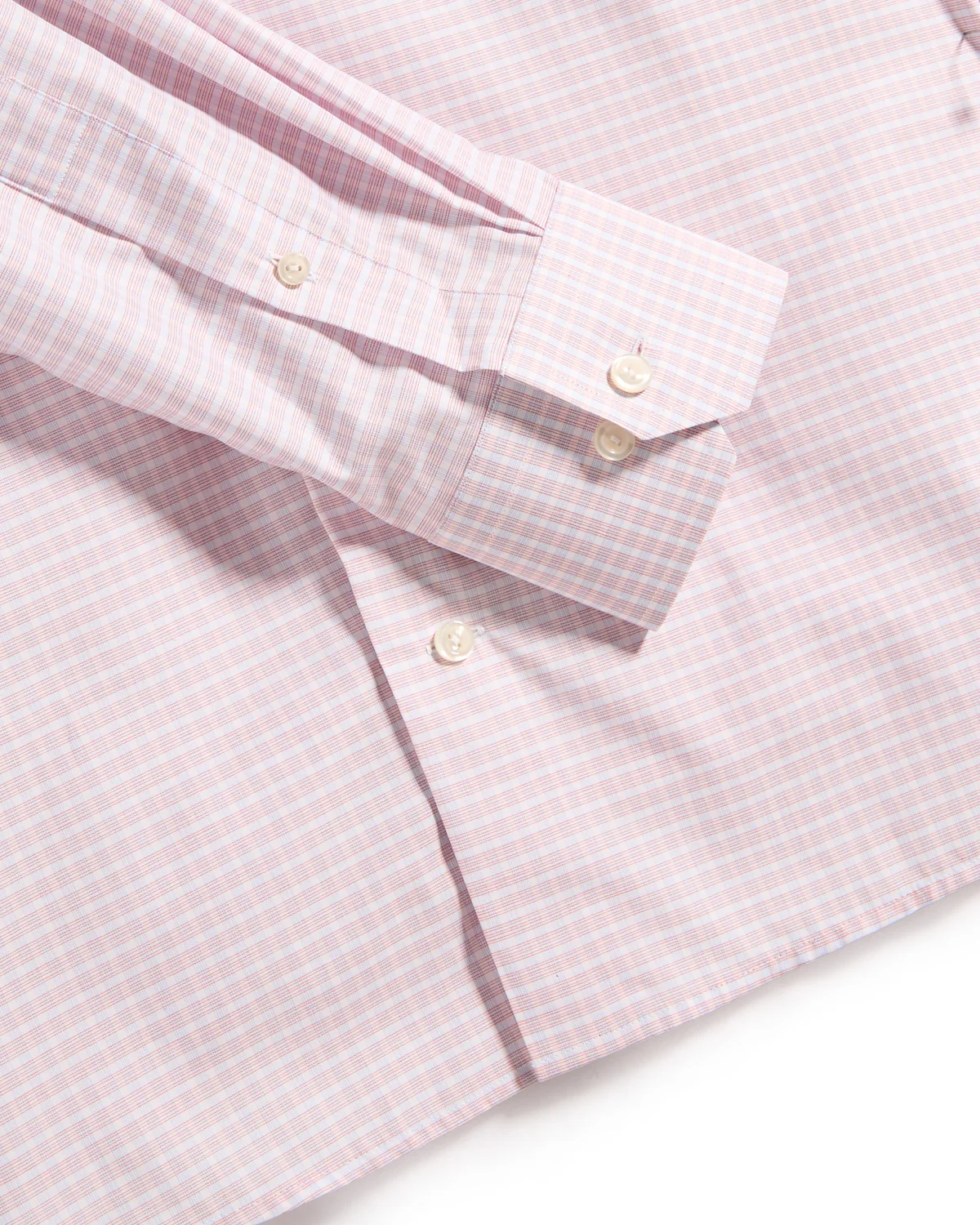Check Fine Twill Contemporary Shirt - Image 4