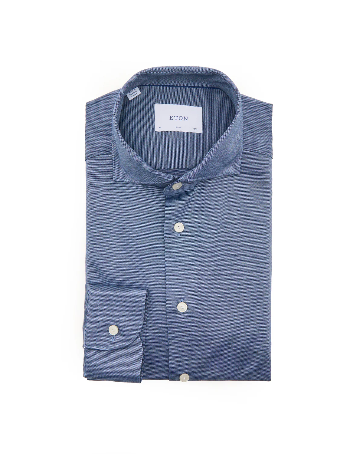 Filo Di Scozia Knit Slim Shirt