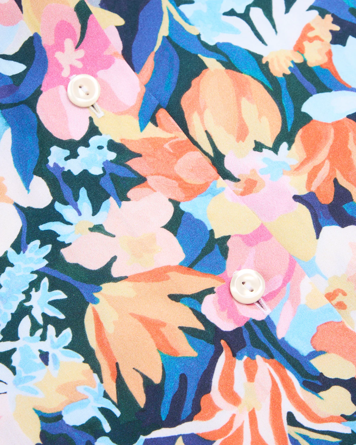 Floral Cotton Tencel Contemporary Shirt - Image 7