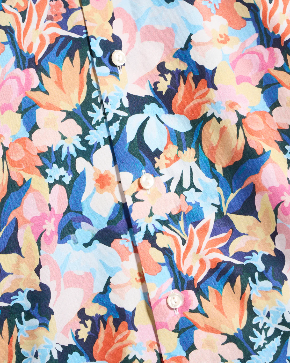 Floral Cotton Tencel Contemporary Shirt - Image 8