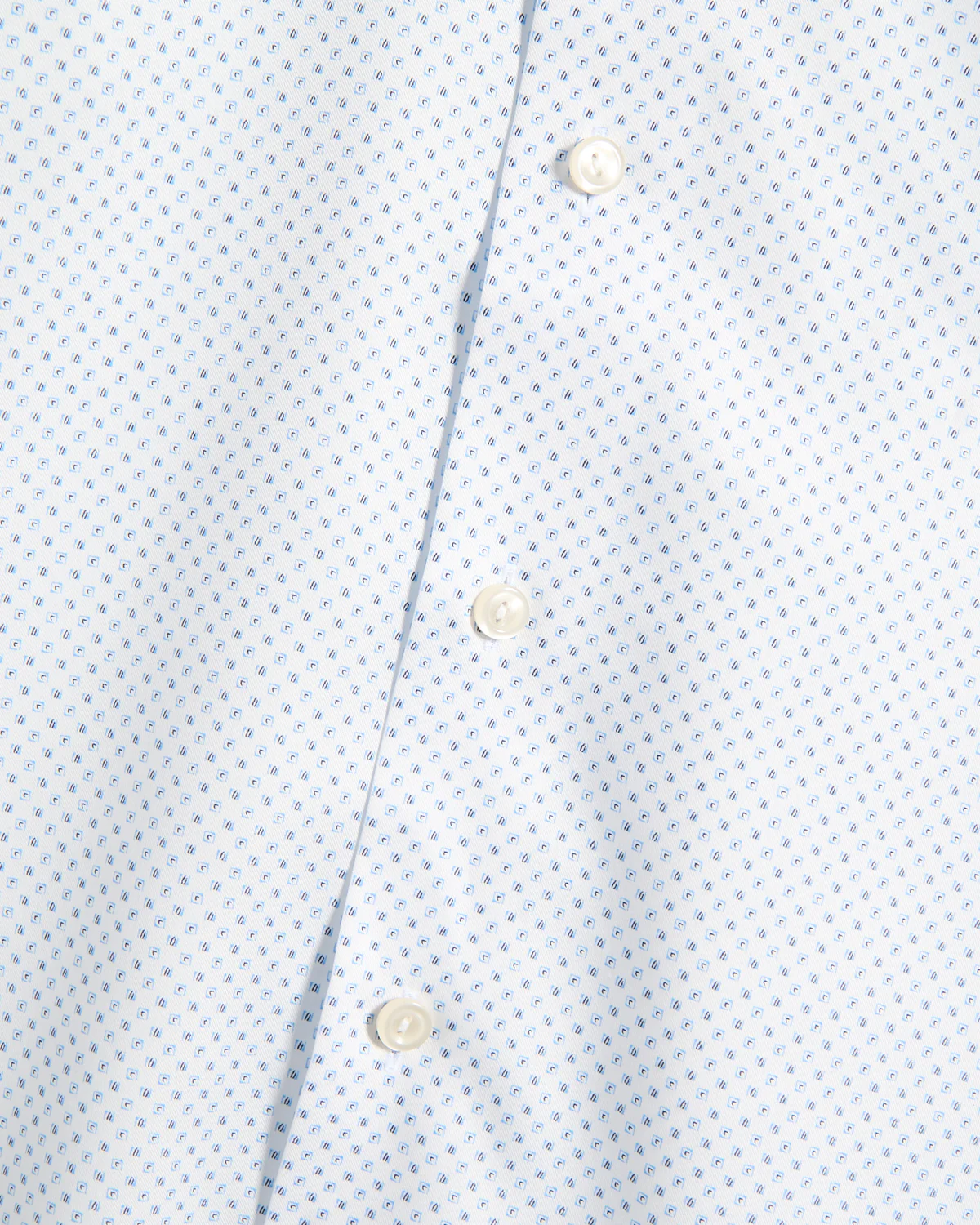 Geometric Print Slim Shirt - Image 4