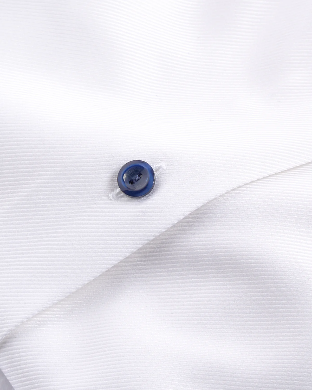 Geometric Textured Twill Slim Shirt - Image 4