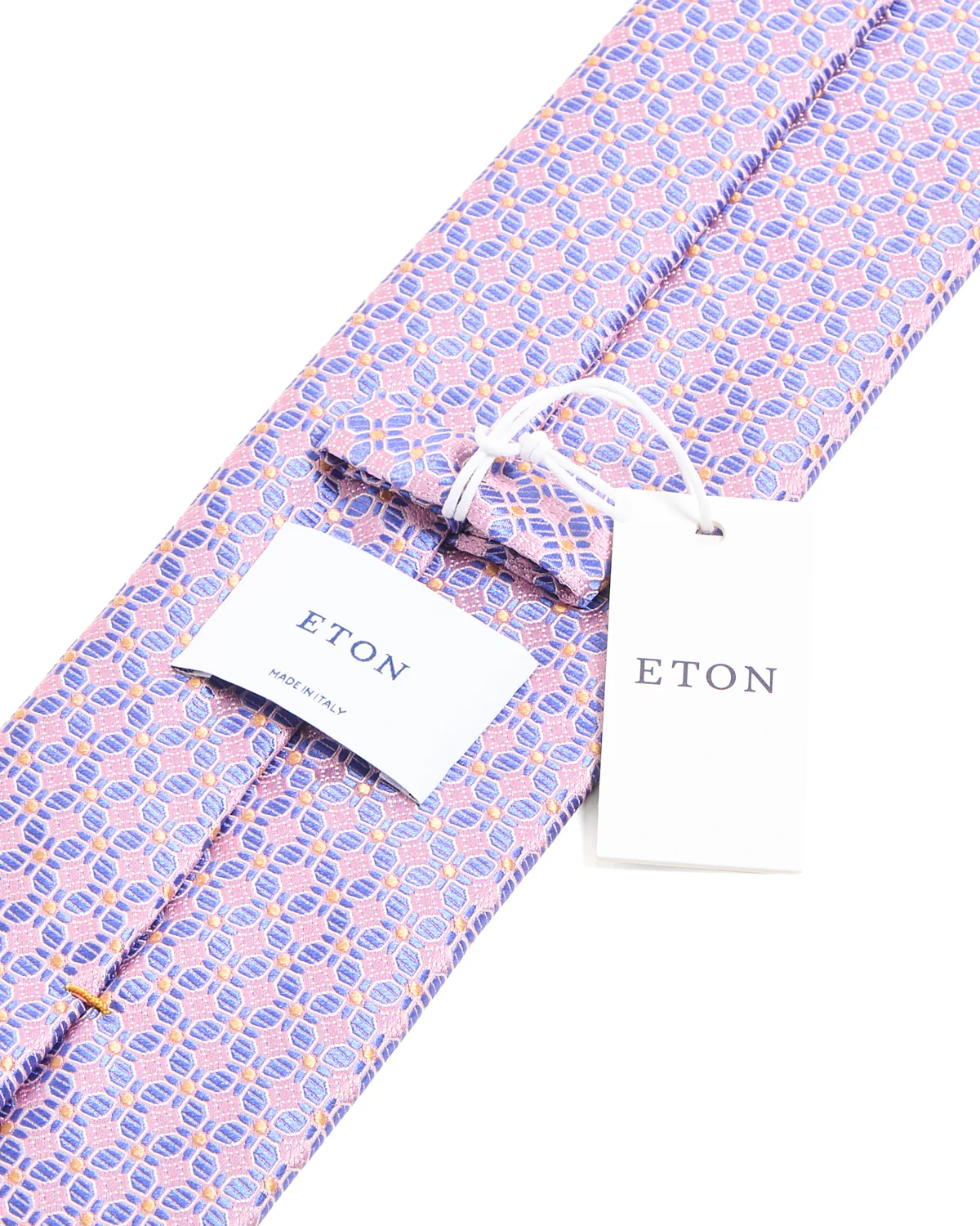 Medallion Woven Silk Tie - Image 2