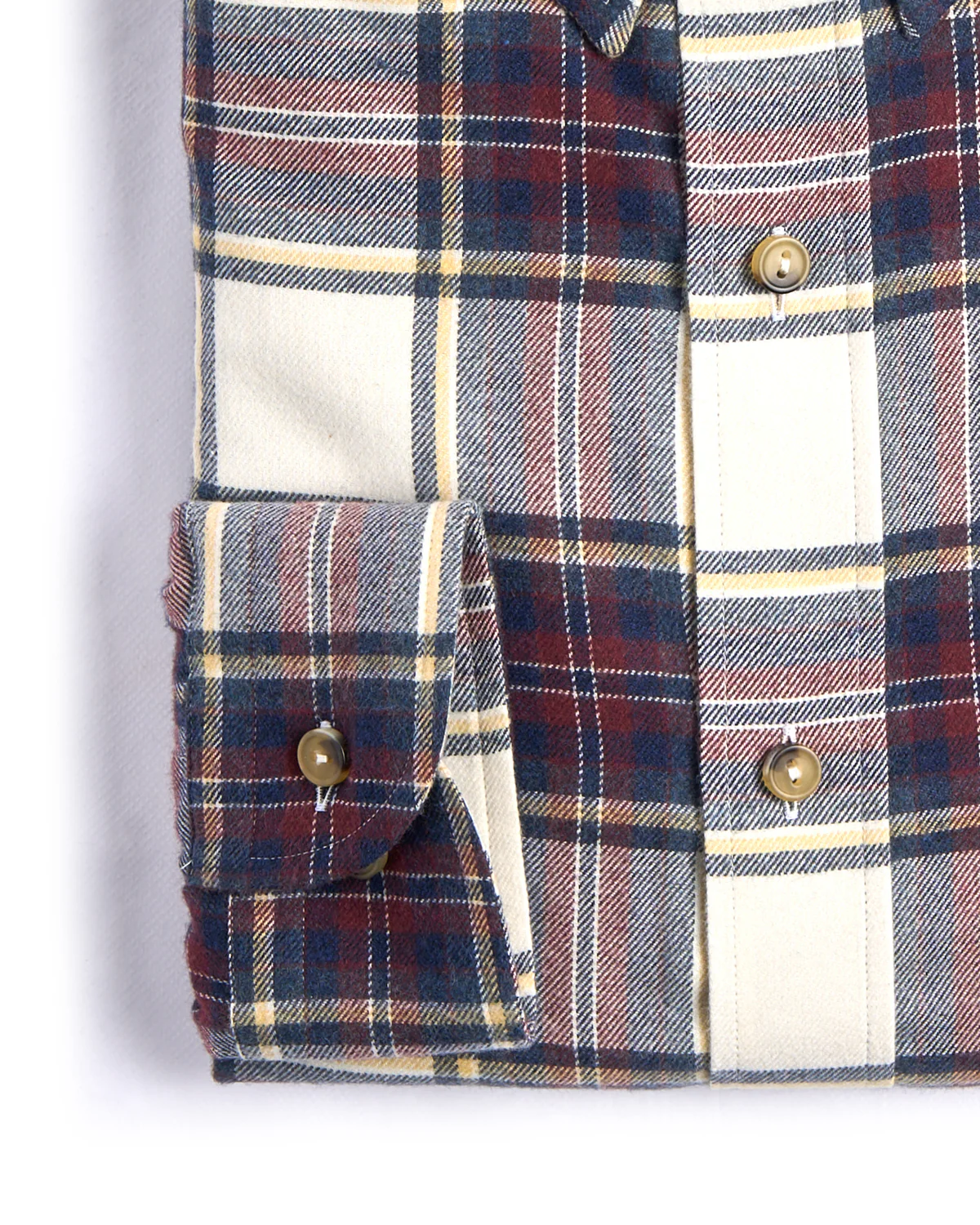 Plaid Flannel Casual Fit Shirt - Image 4