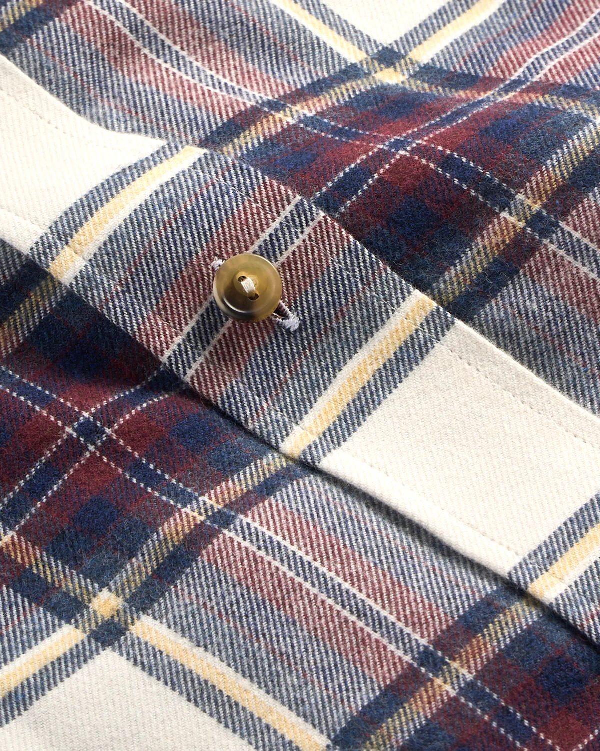 Plaid Flannel Casual Fit Shirt - Image 5