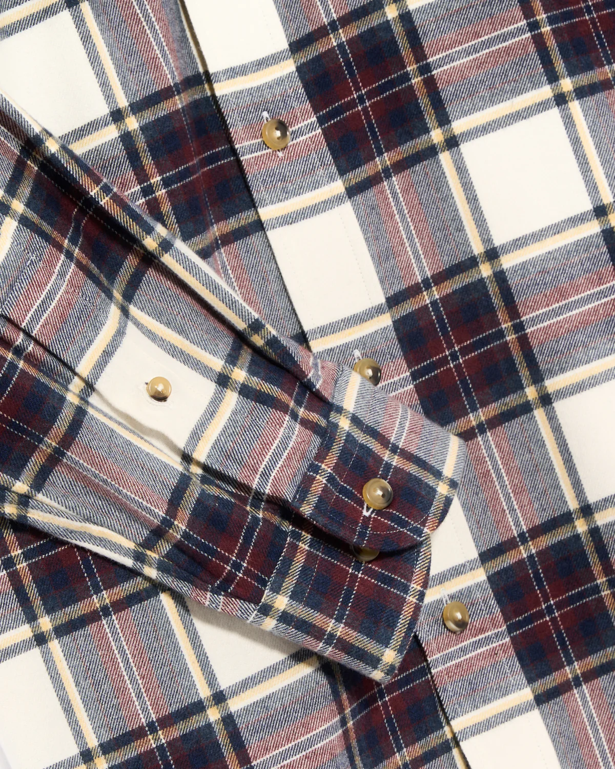 Plaid Flannel Casual Fit Shirt - Image 7