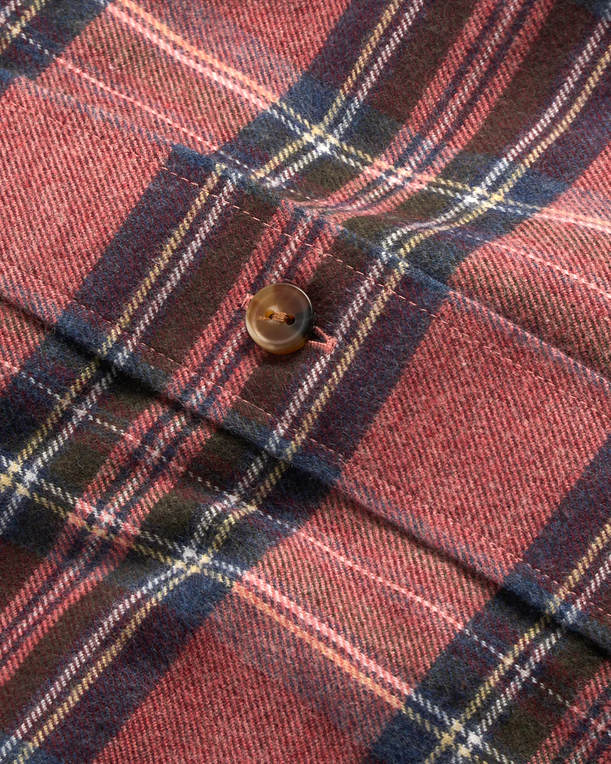Plaid Flannel Casual Fit Shirt - Image 5