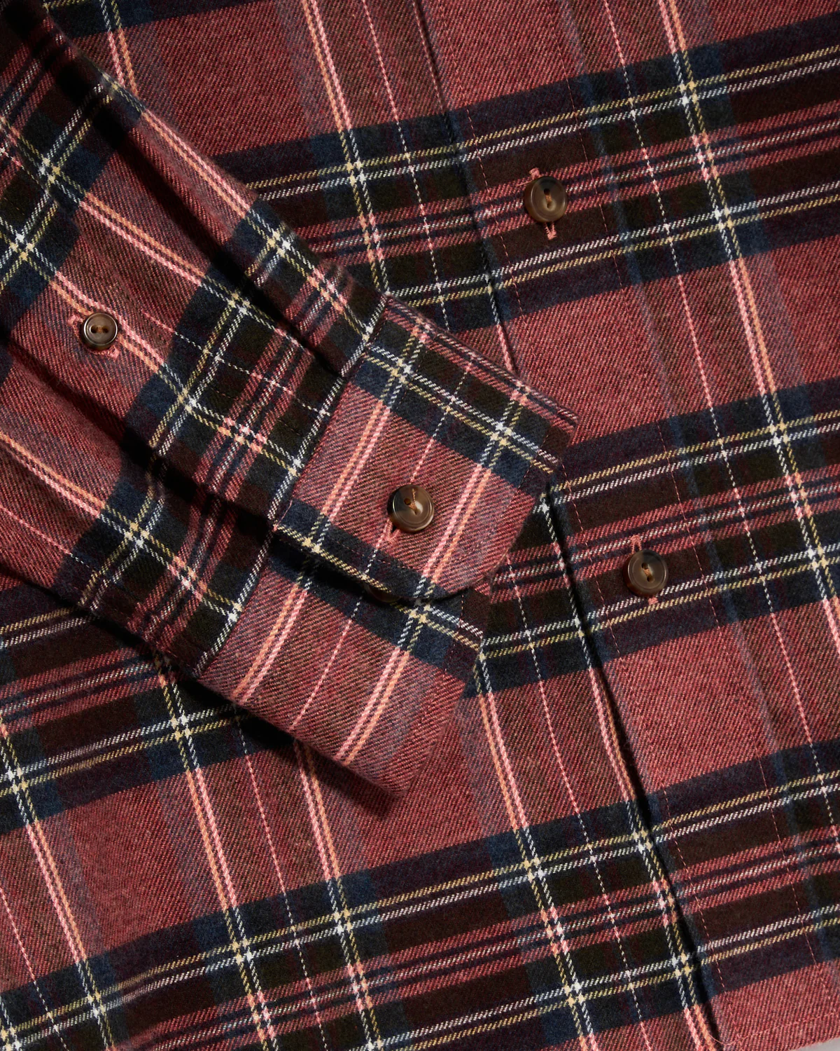 Plaid Flannel Casual Fit Shirt - Image 7