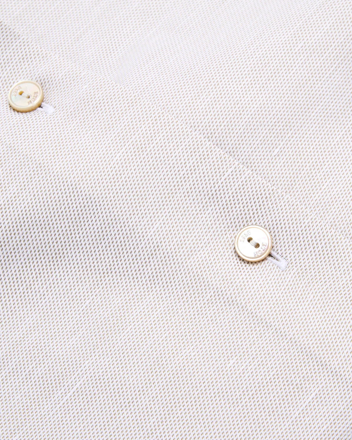 Semi Solid Cotton & Linen Contemporary Shirt - Image 4