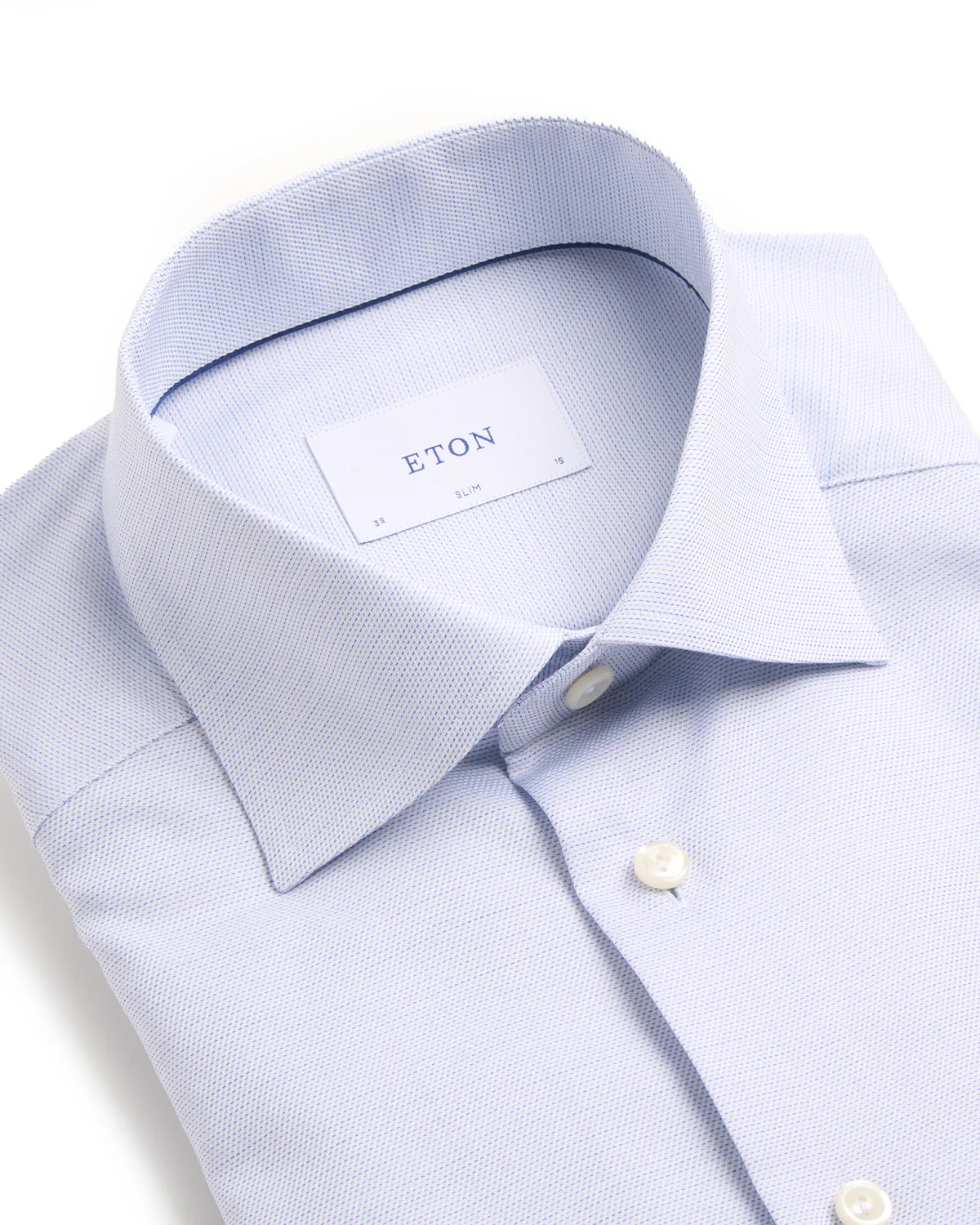 Semi Solid Twill Slim Shirt - Image 2