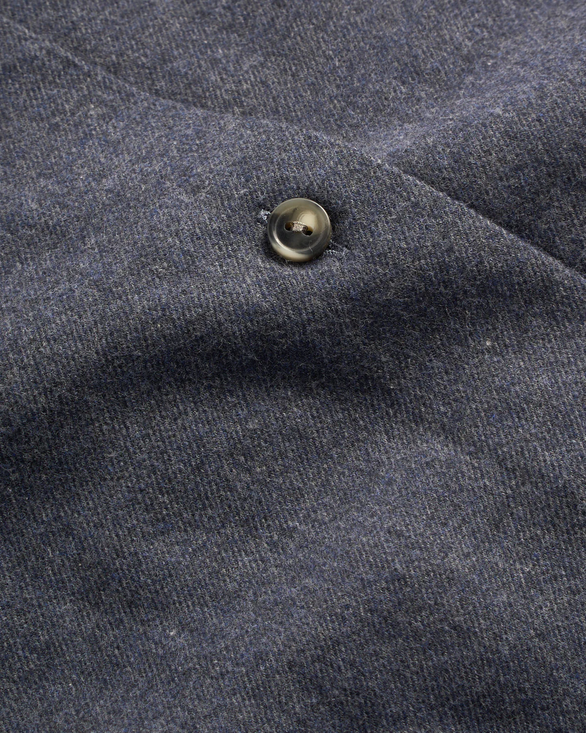 Solid Flannel Casual Fit Shirt - Image 4