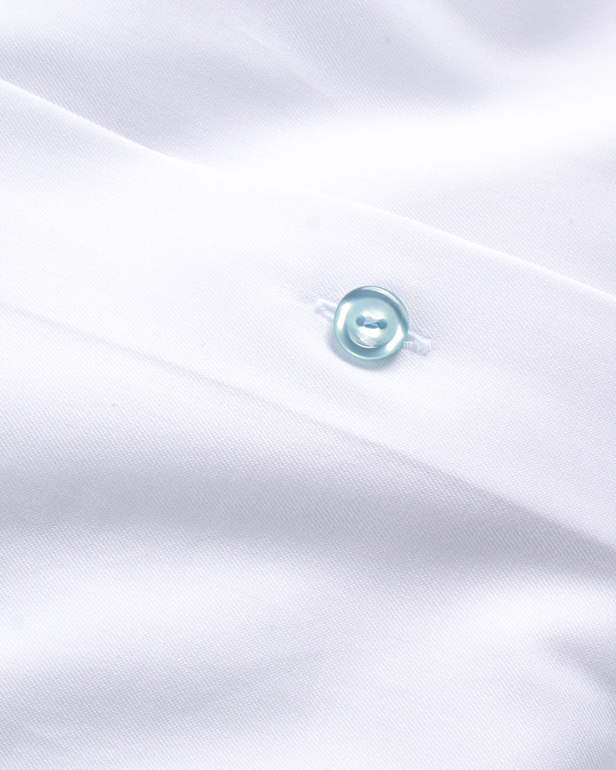 Solid Signature Twill Slim Shirt With Floral Trim - Image 4