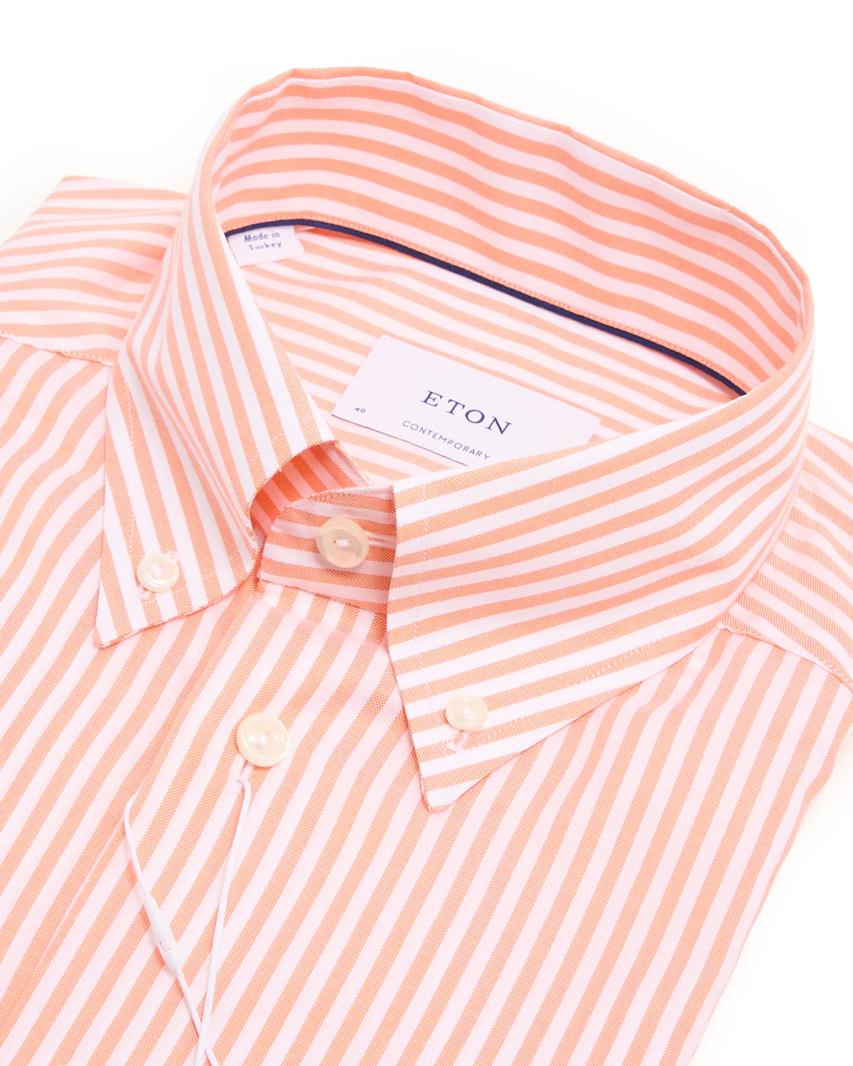 Striped Signature Oxford Contemporary Shirt - Image 2