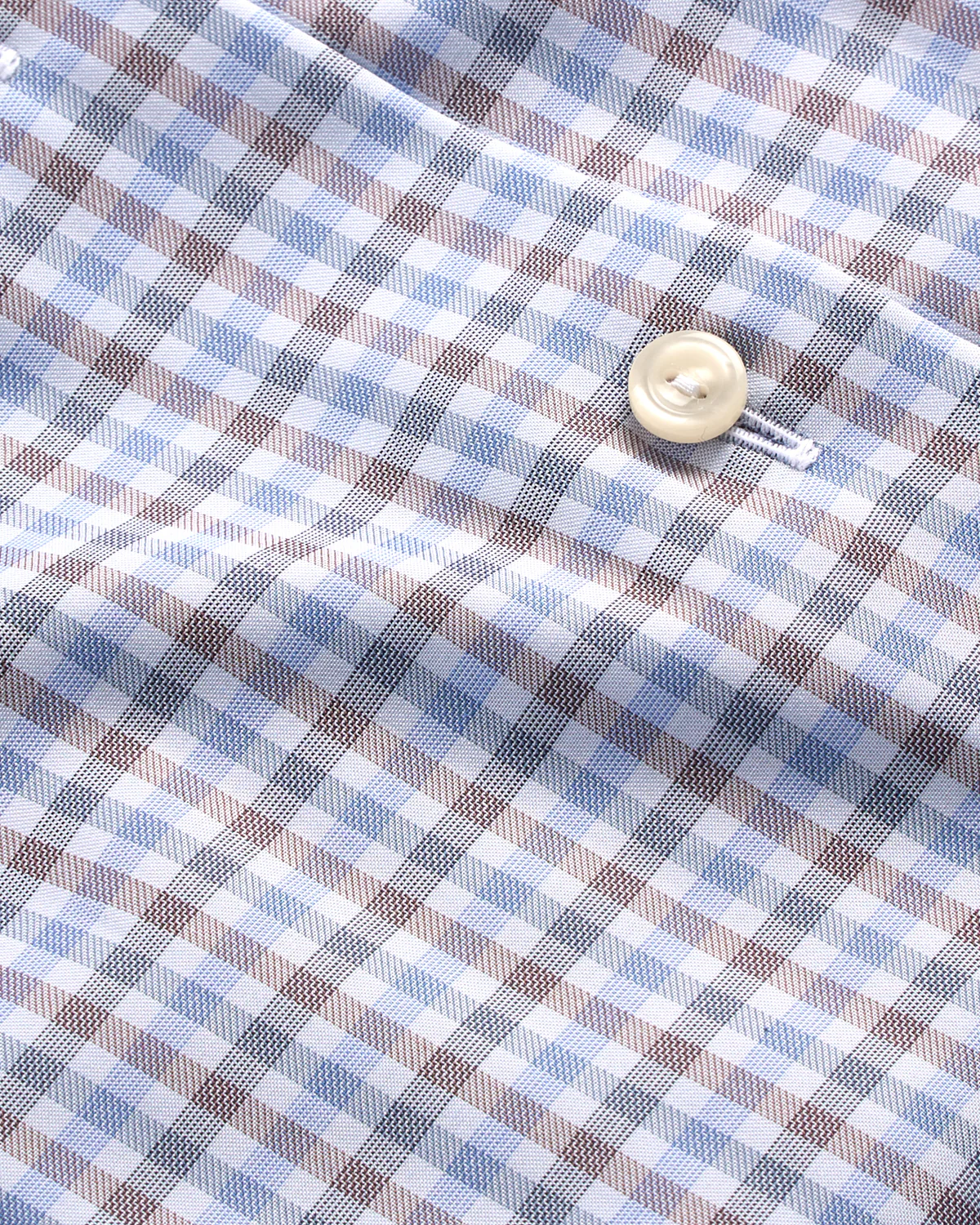 Three Colour Check Contemporary Shirt - Image 4