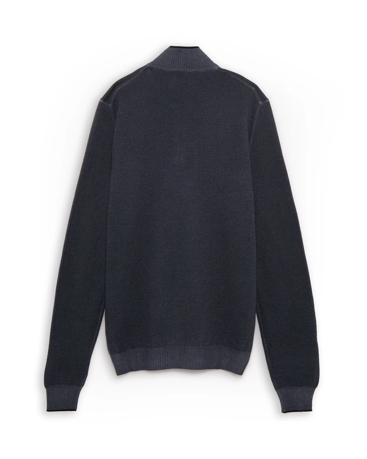 100% Merino Wool Quarter Zip Sweater - Image 3