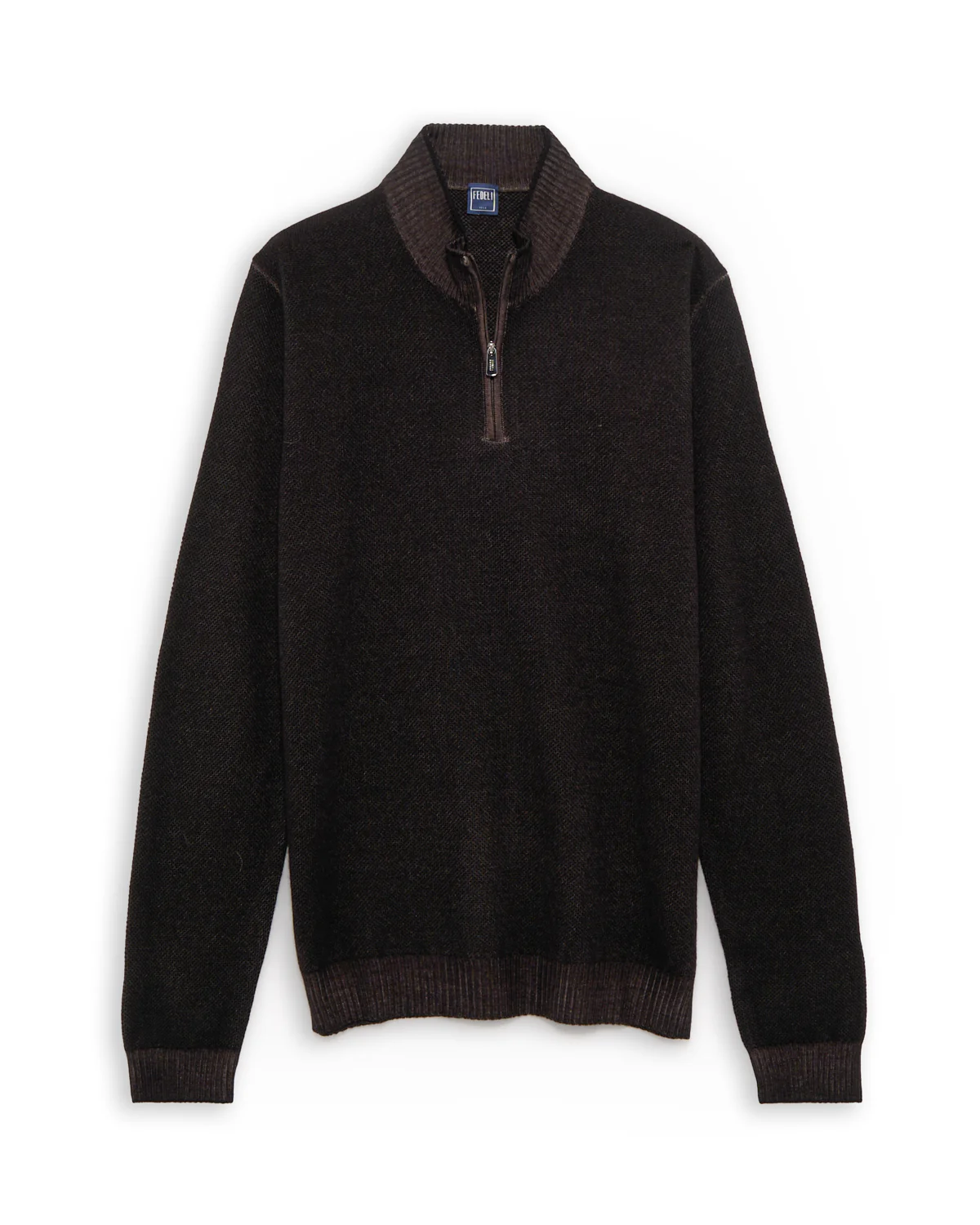 100% Merino Wool Quarter Zip Sweater