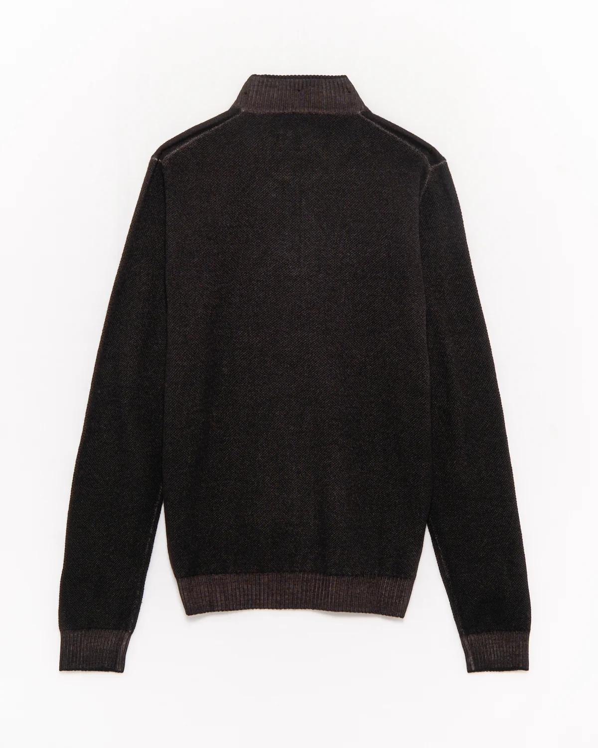 100% Merino Wool Quarter Zip Sweater - Image 3