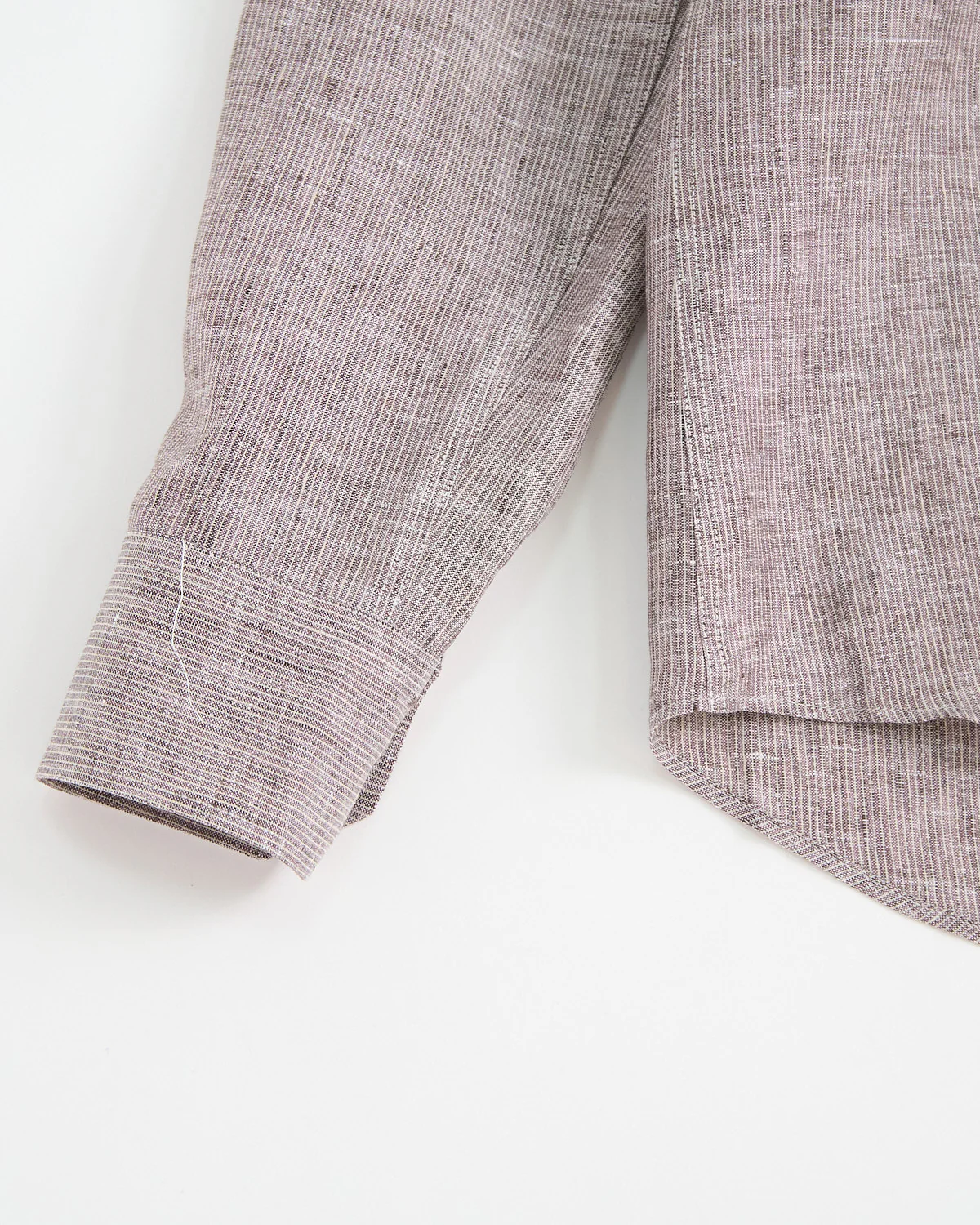 Solid Linen Shirt - Image 3