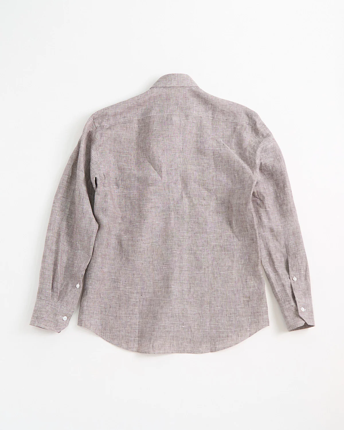 Solid Linen Shirt - Image 5