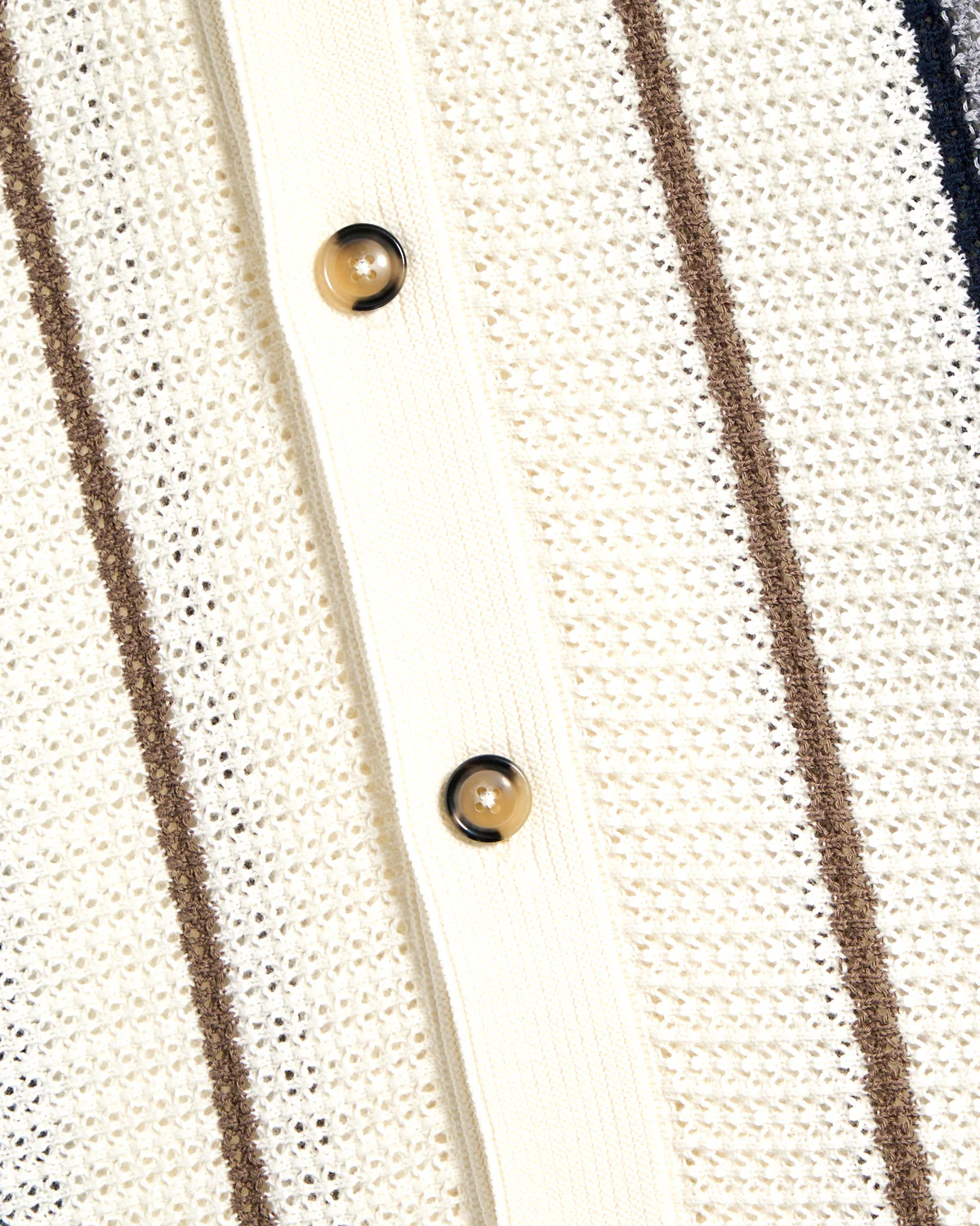 'Summer In Muskoka' Striped Knit Shirt - Image 5