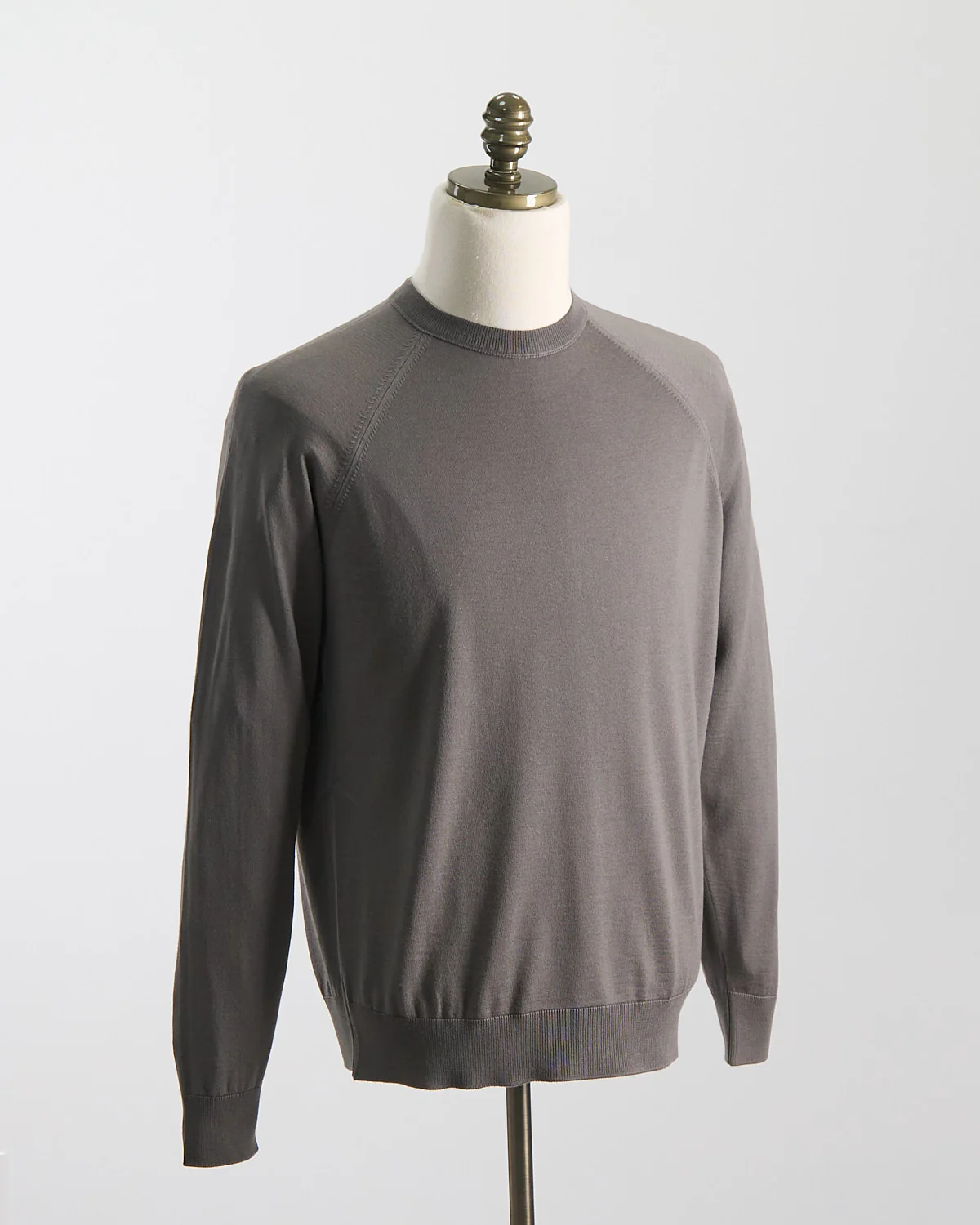Elegant All-Season Fine Merino Crewneck