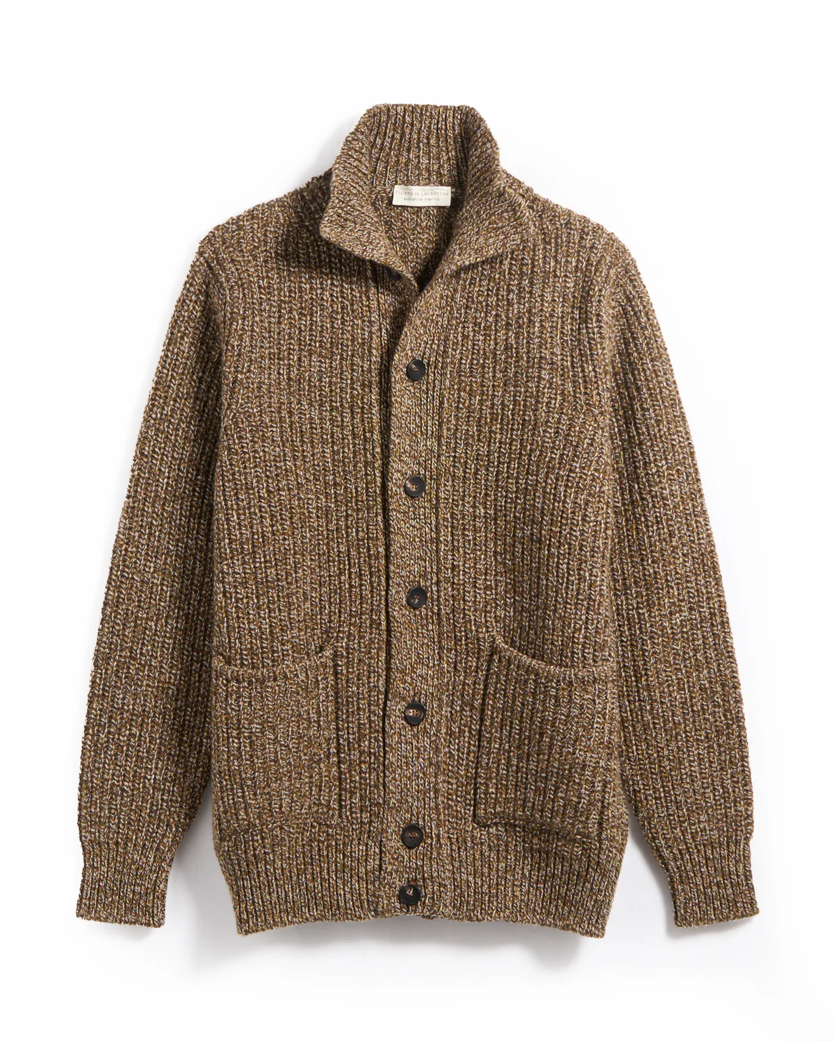 Extrafine Merino Wool Grampa Cardigan