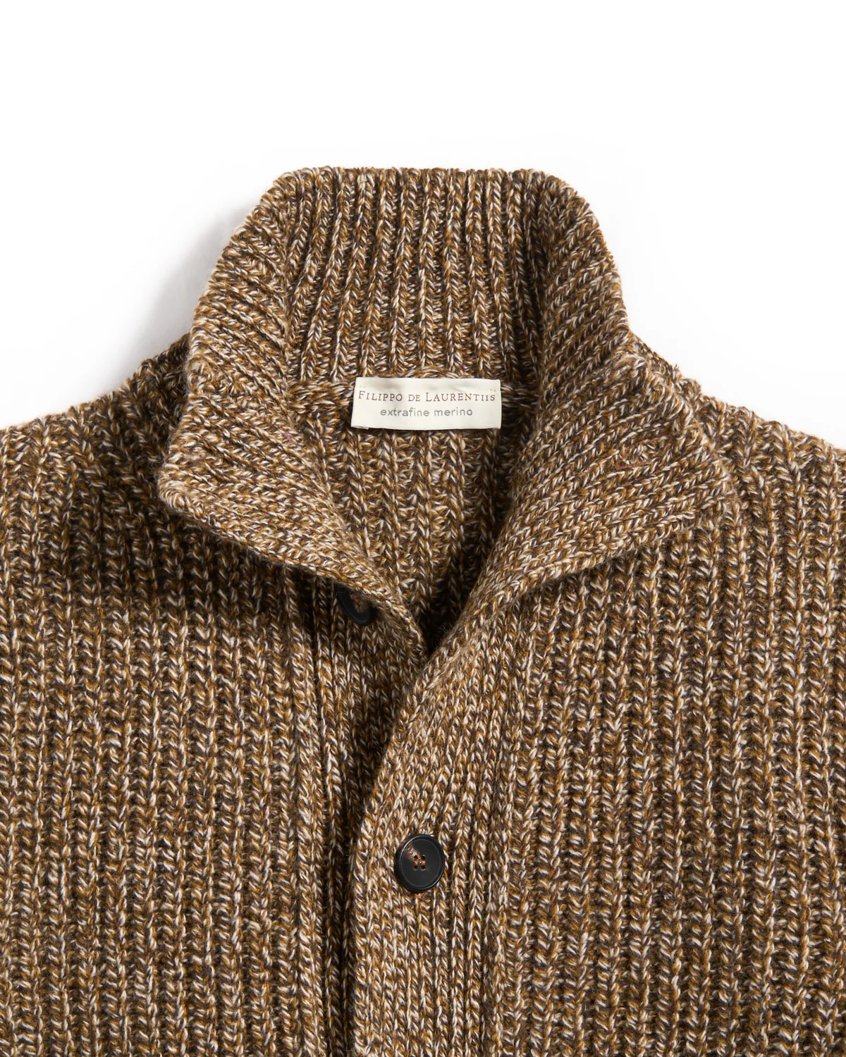Extrafine Merino Wool Grampa Cardigan - Image 4