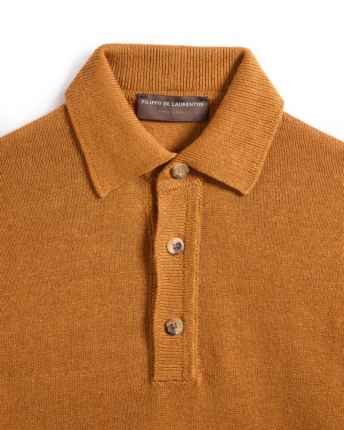 Heavy Linen & Cotton Polo - Image 2