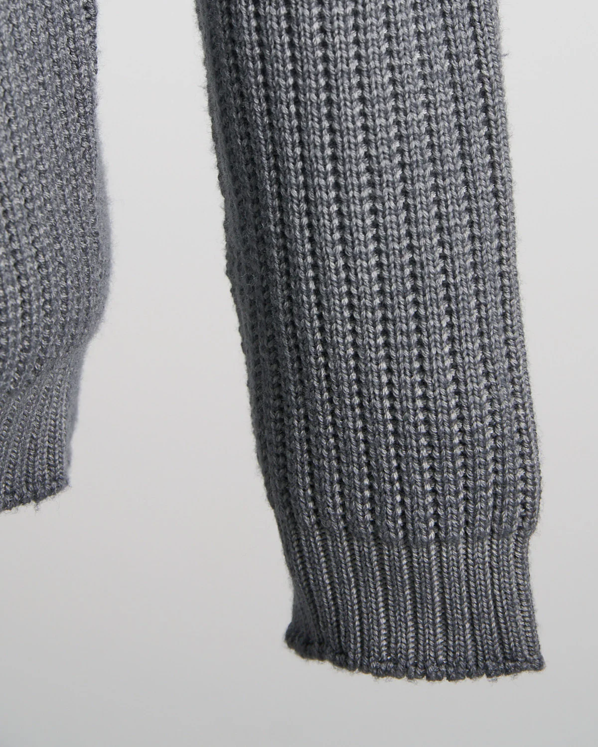 Ribbed Cable Mock Neck Sweater - Image 5