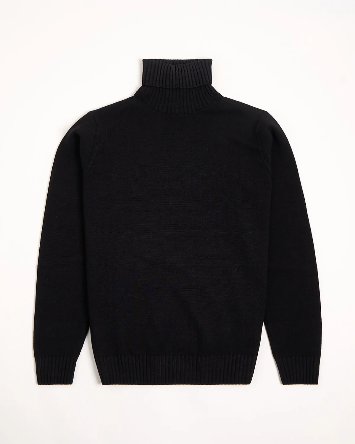 Ribbed Turtleneck Sweater