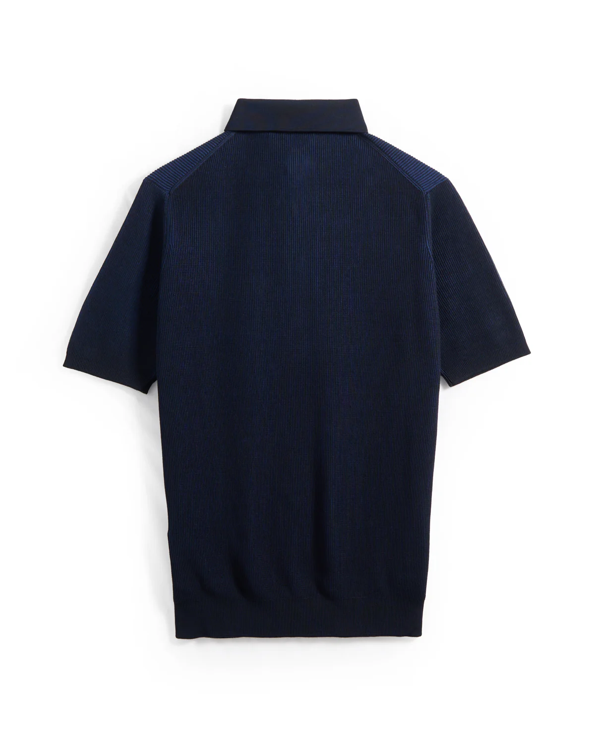 Two Tone Ribbed Polo - Image 3