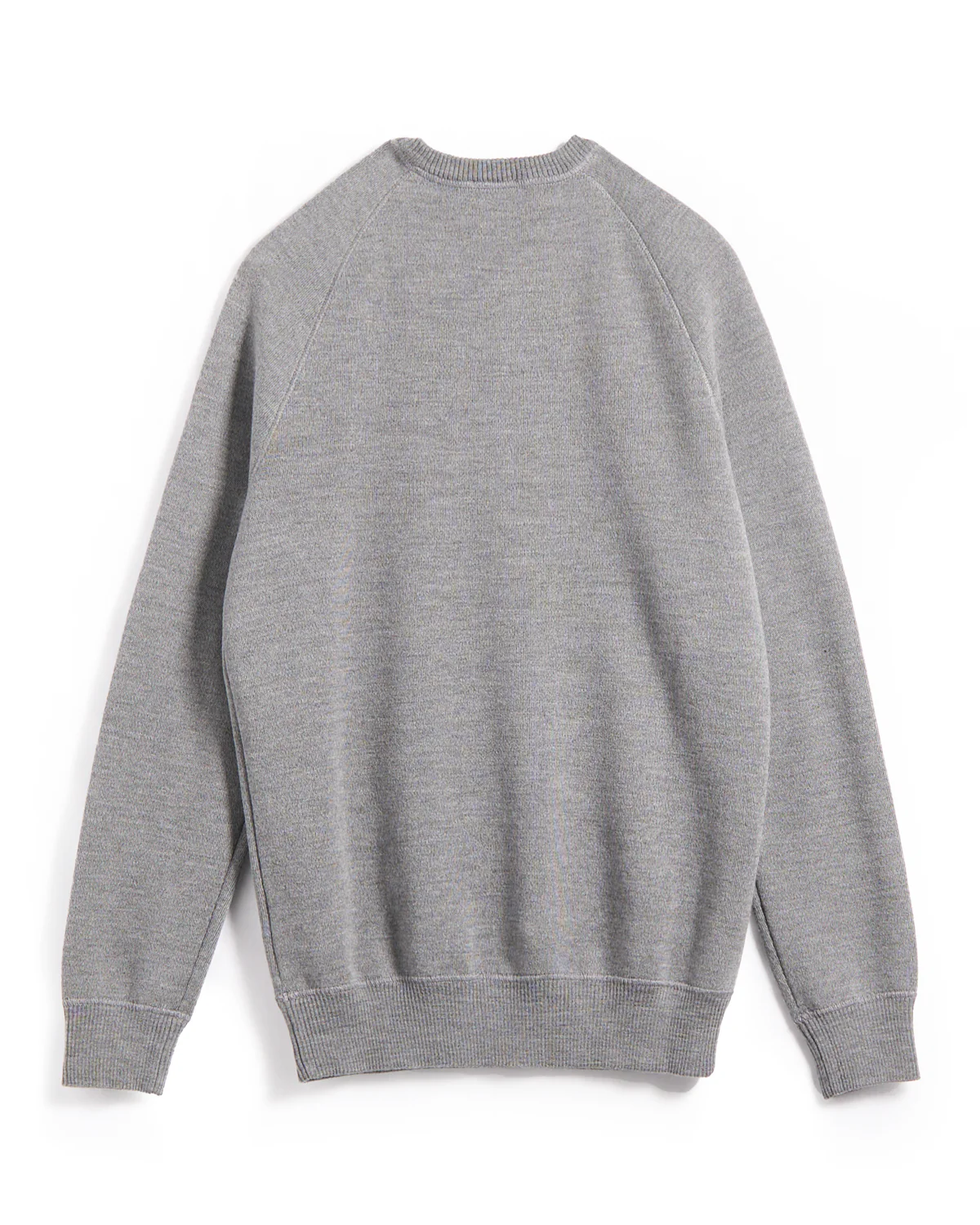 Dense Merino Wool Jersey Athletic Crewneck - Image 3