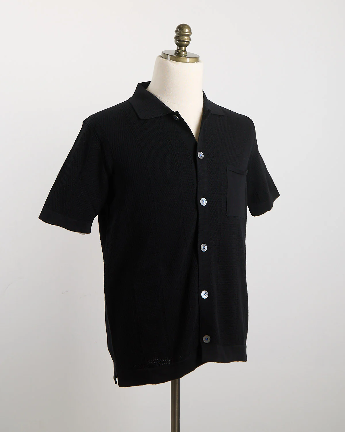Farry Multi Links Short Sleeve Knit Overshirt