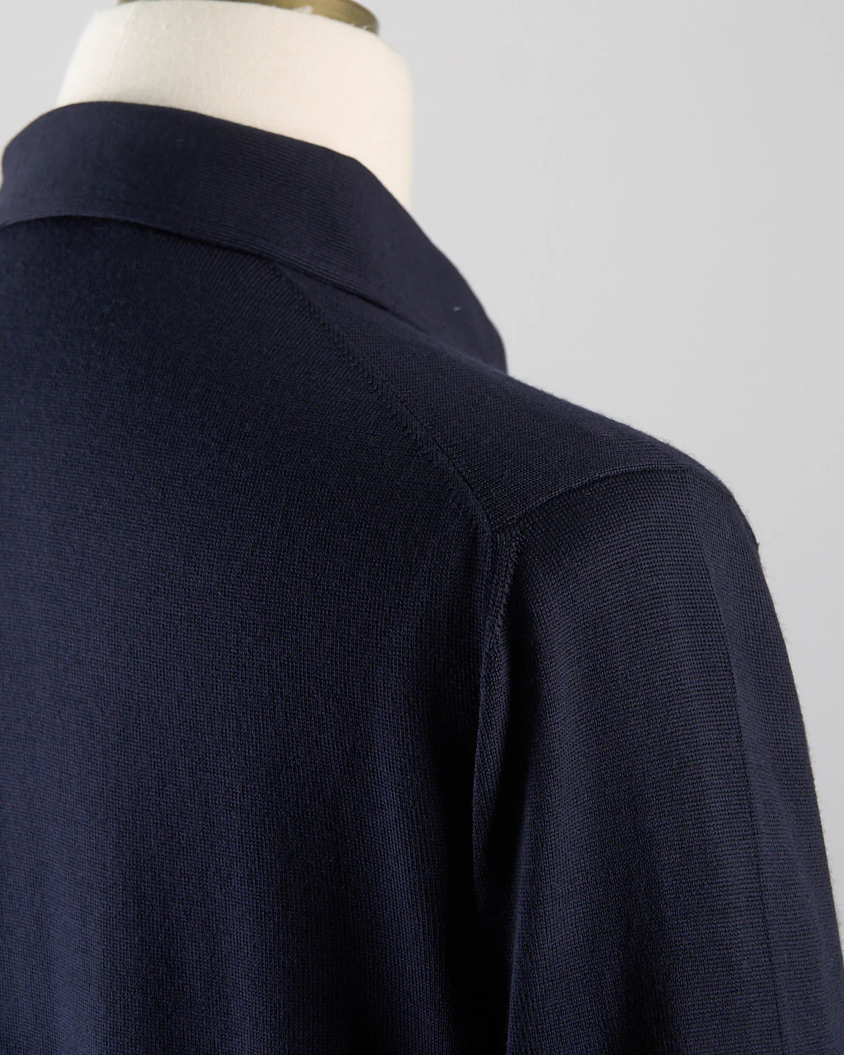 Athleisure Full Button Wool Shirt - Image 7