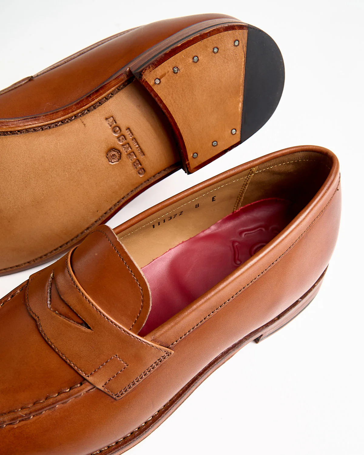 Lloyd 111372 Tan Handpainted Loafers - Image 4