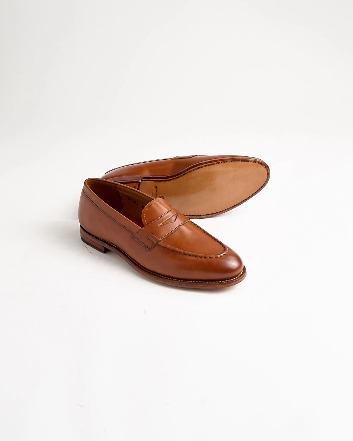 Lloyd 111372 Tan Handpainted Loafers - Image 7
