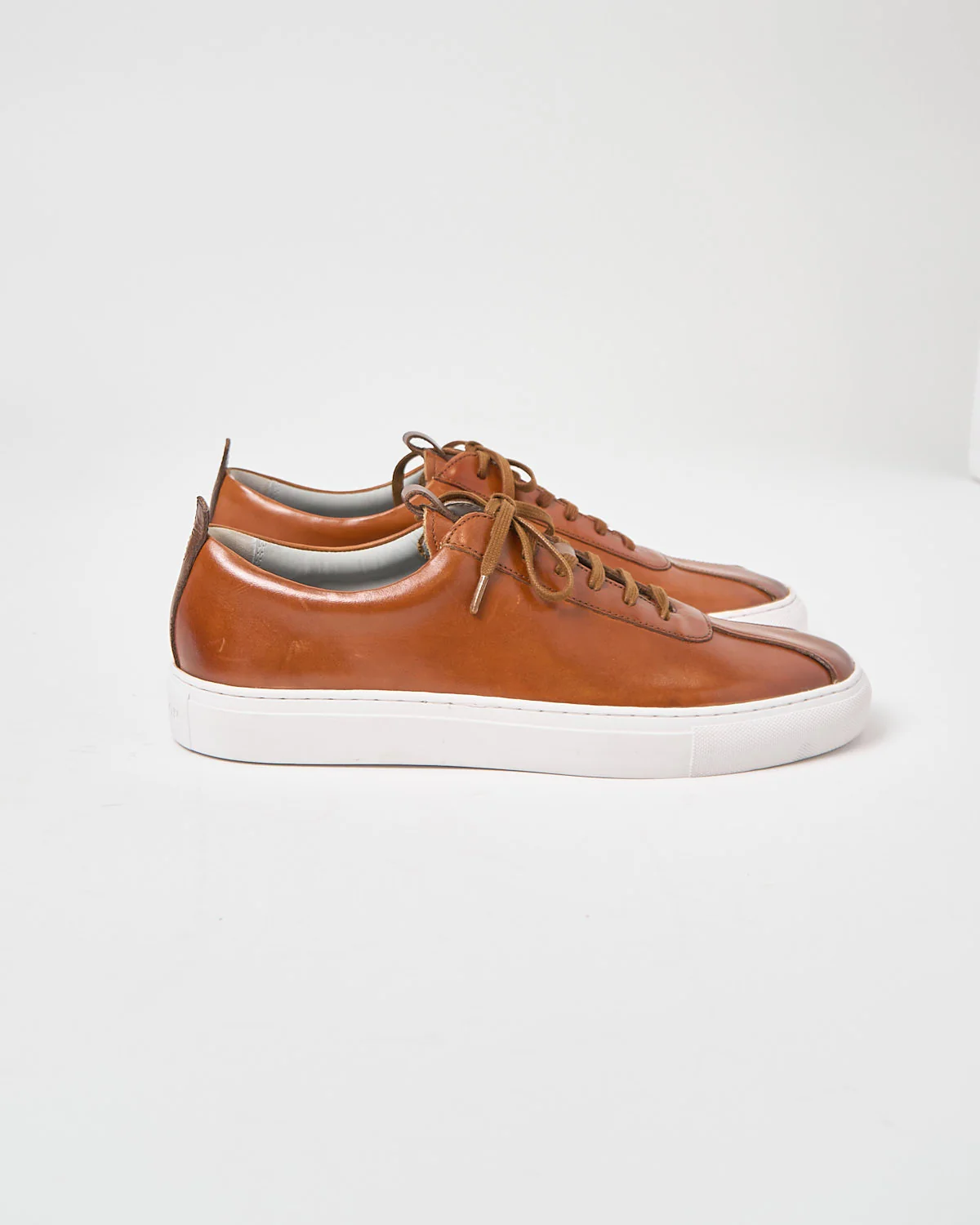Sneaker 1 - Tan Handpainted - Image 3