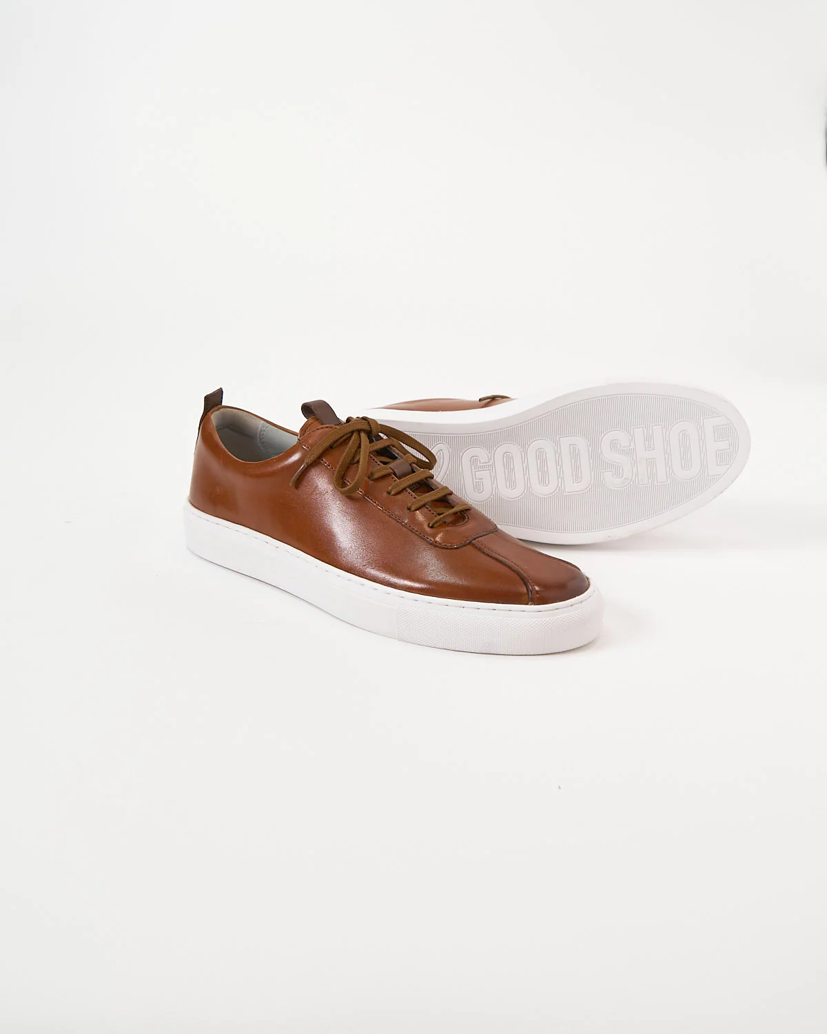 Sneaker 1 - Tan Handpainted - Image 4