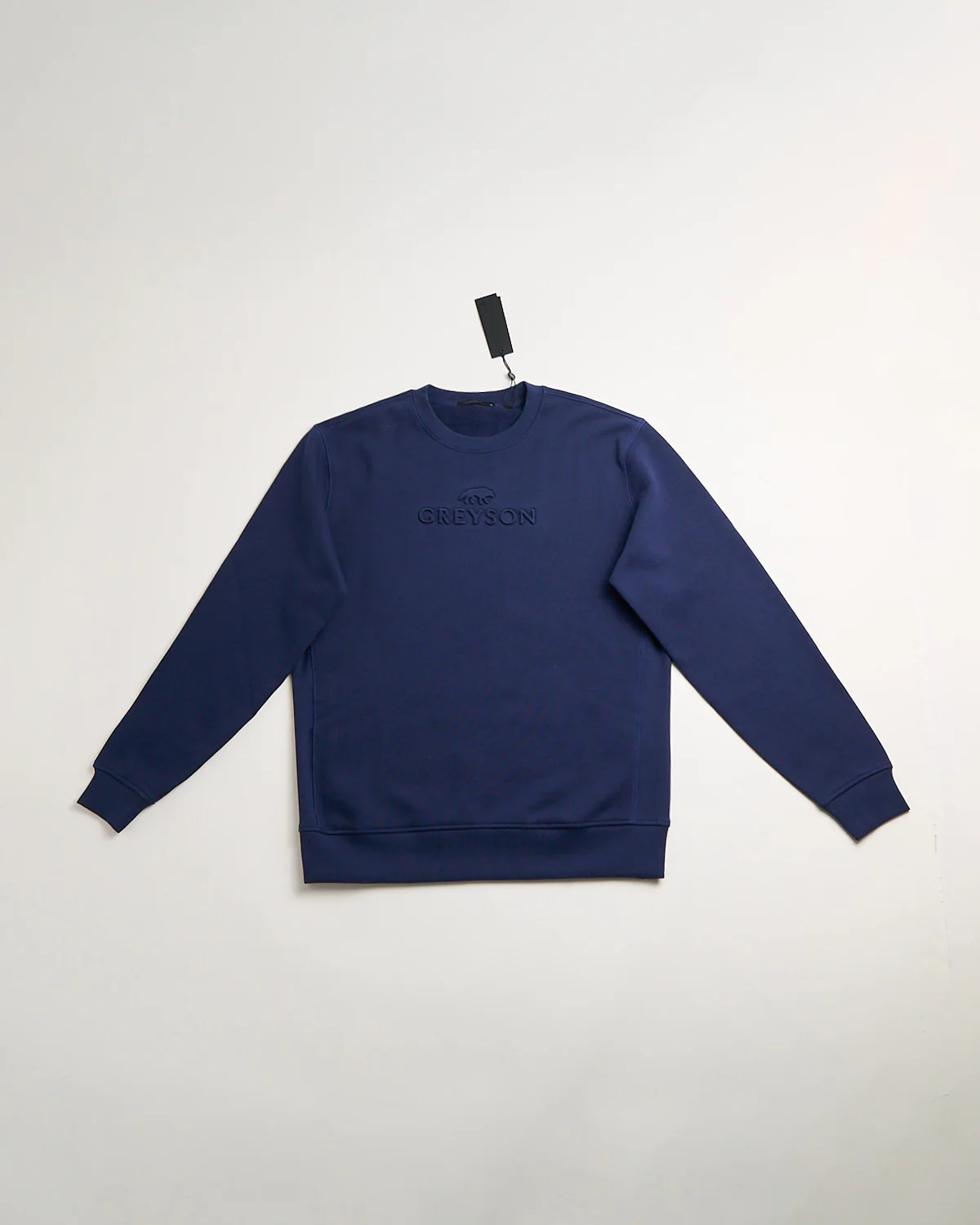 Stalking Wolf Embossed Crewneck - Image 4