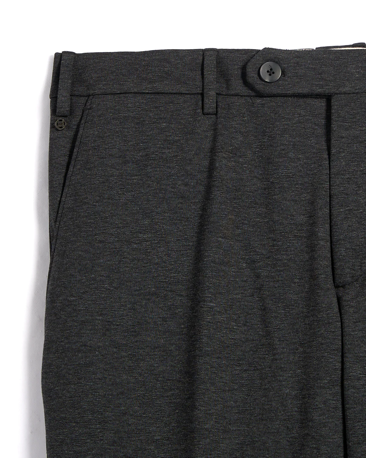 Technical Cotton Jersey Stretch Tailored Trousers - Image 4