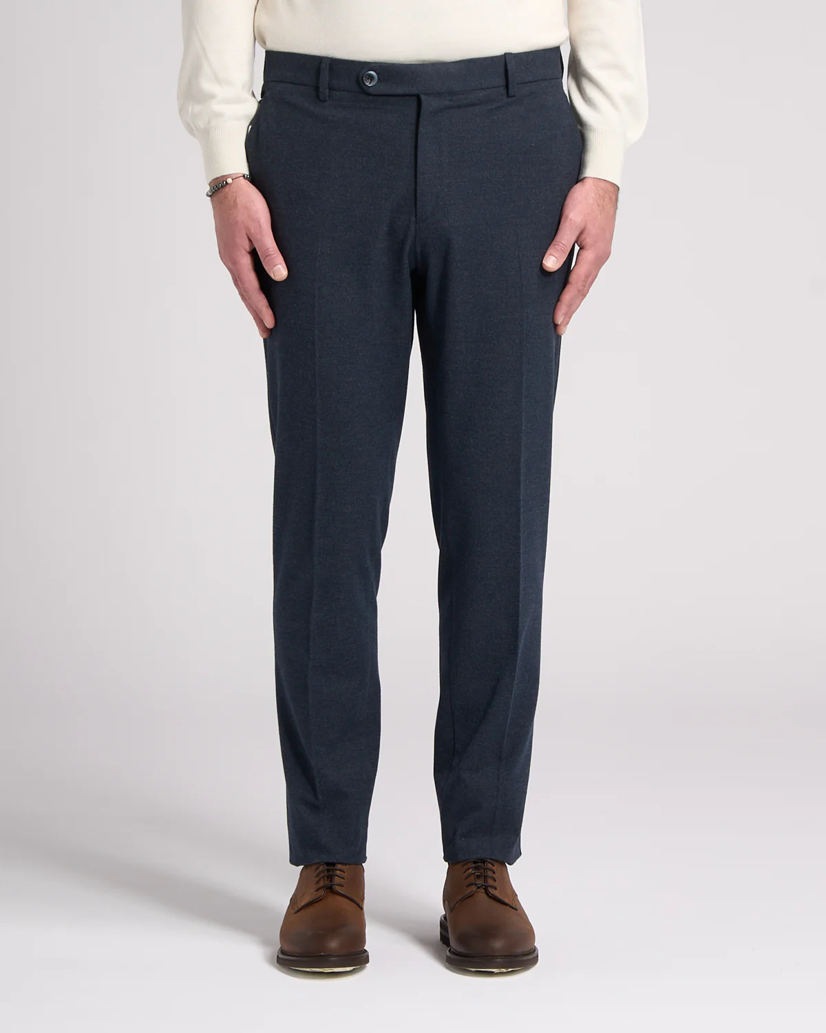 Washable Tech Flannel Tailored Fit Dress Pants