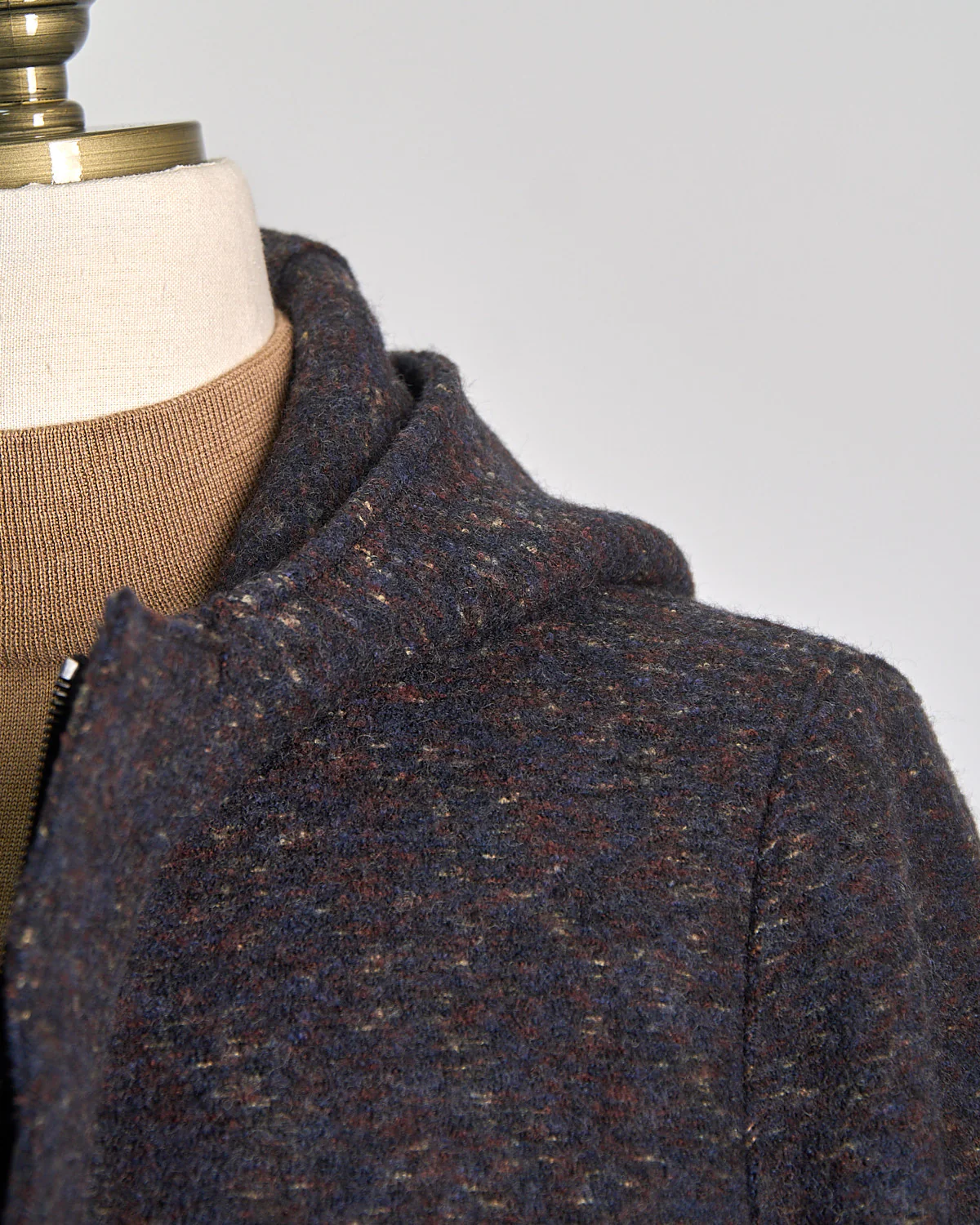 Boiled Wool Sweater Parka - Image 3
