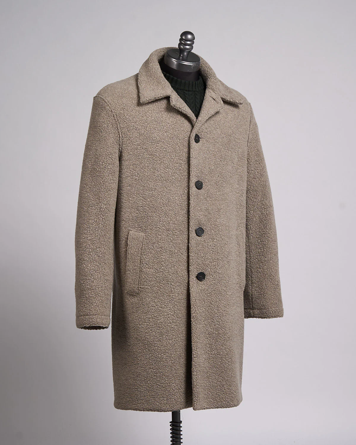 Boucle Mac Top Coat - Image 4