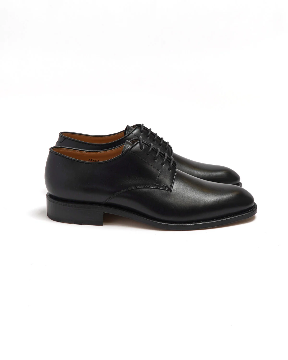 Aralia Derby Boxcalf Black Dress Shoe - Image 3