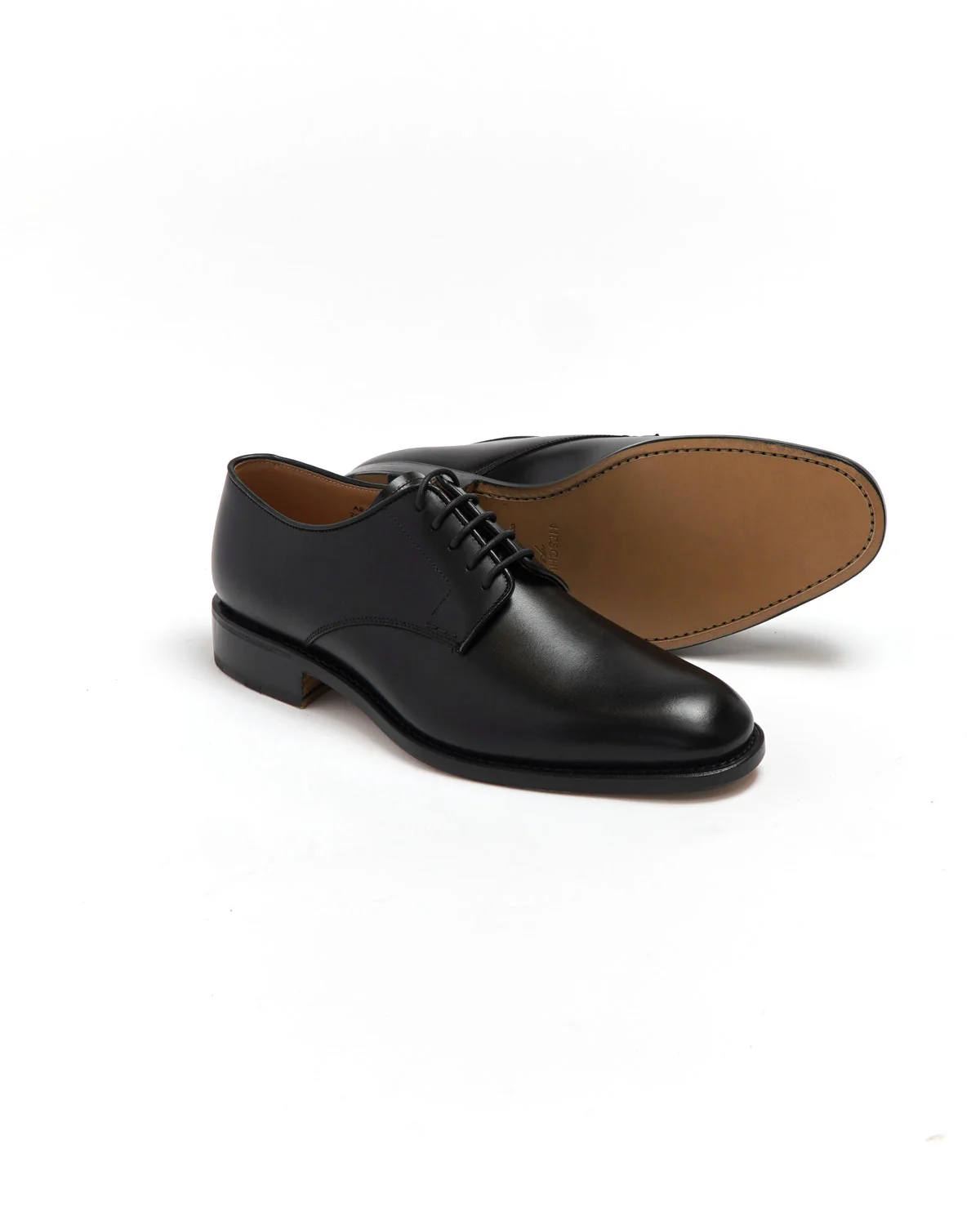 Aralia Derby Boxcalf Black Dress Shoe - Image 4