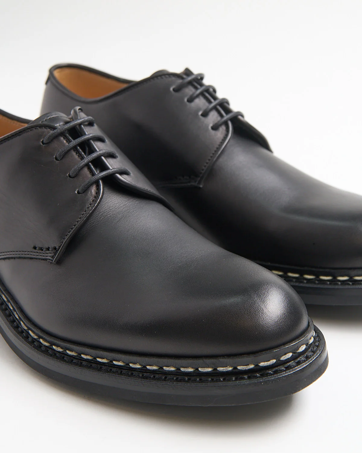 Crocus Reverse Welted Anilcalf Leather Derby Shoes - Image 2