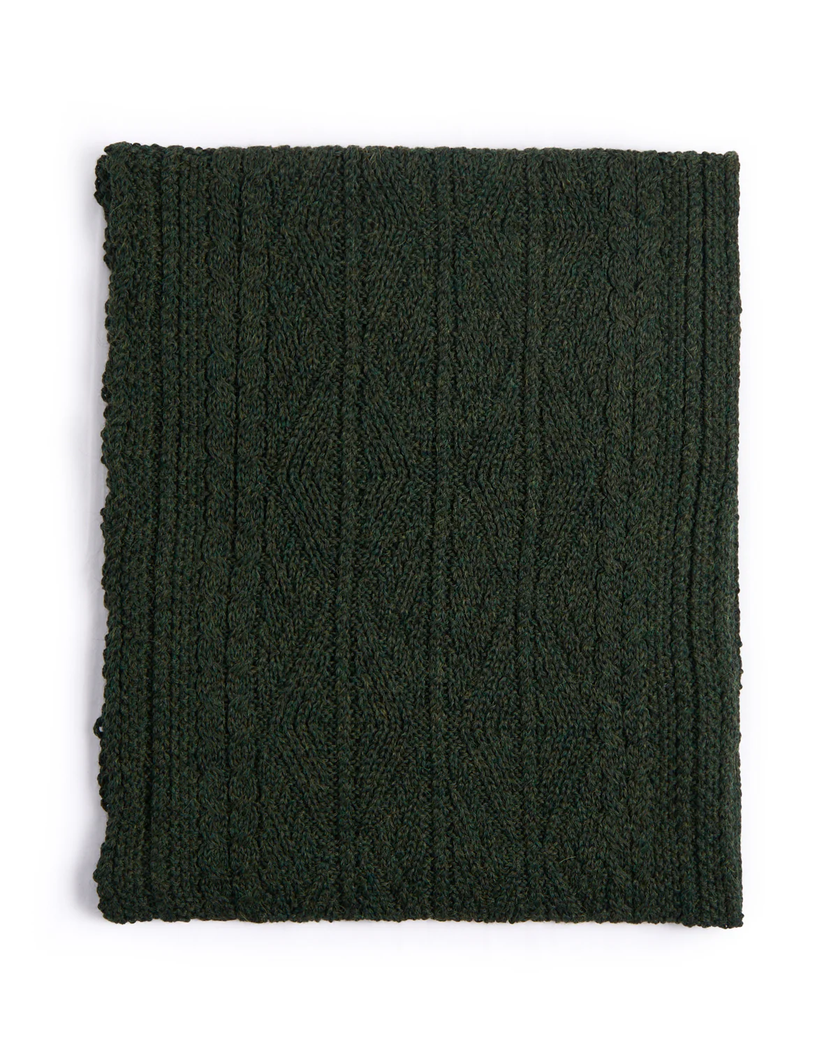 Alpaca Silk Classic Aran Cable Scarf
