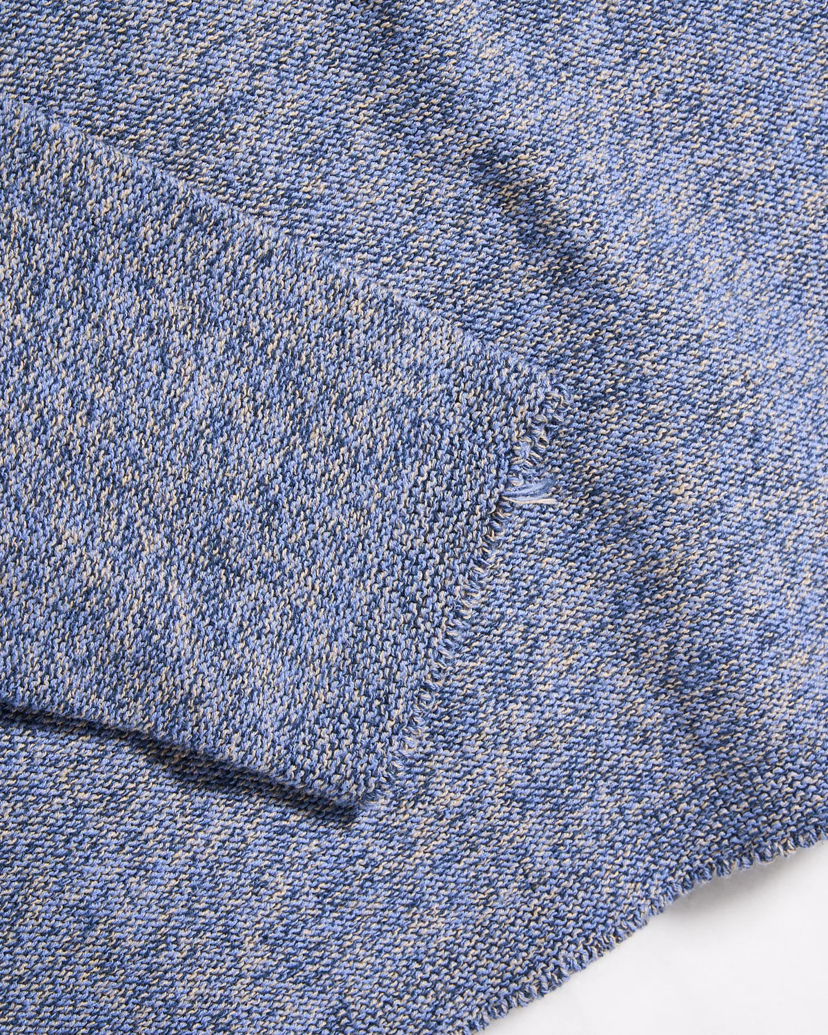 Dégradé Rolled Edge Crewneck Tunic Sweater - Image 4